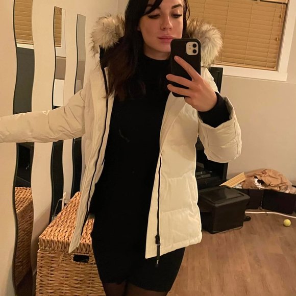 TNA Powder Parka Alpine White XS - Picture 2 of 2